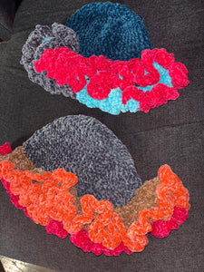 Jazzy Ruffle Hats